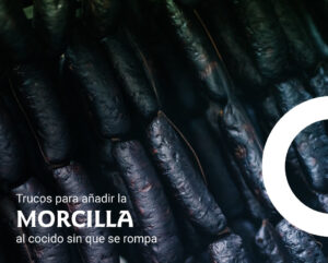 Olla de cocido tradicional asturiano con morcilla y compango